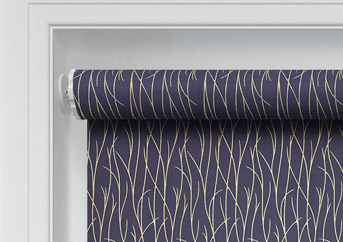 Kindling, Royal Blue - Twist&Fit Roller Blind - Image 10